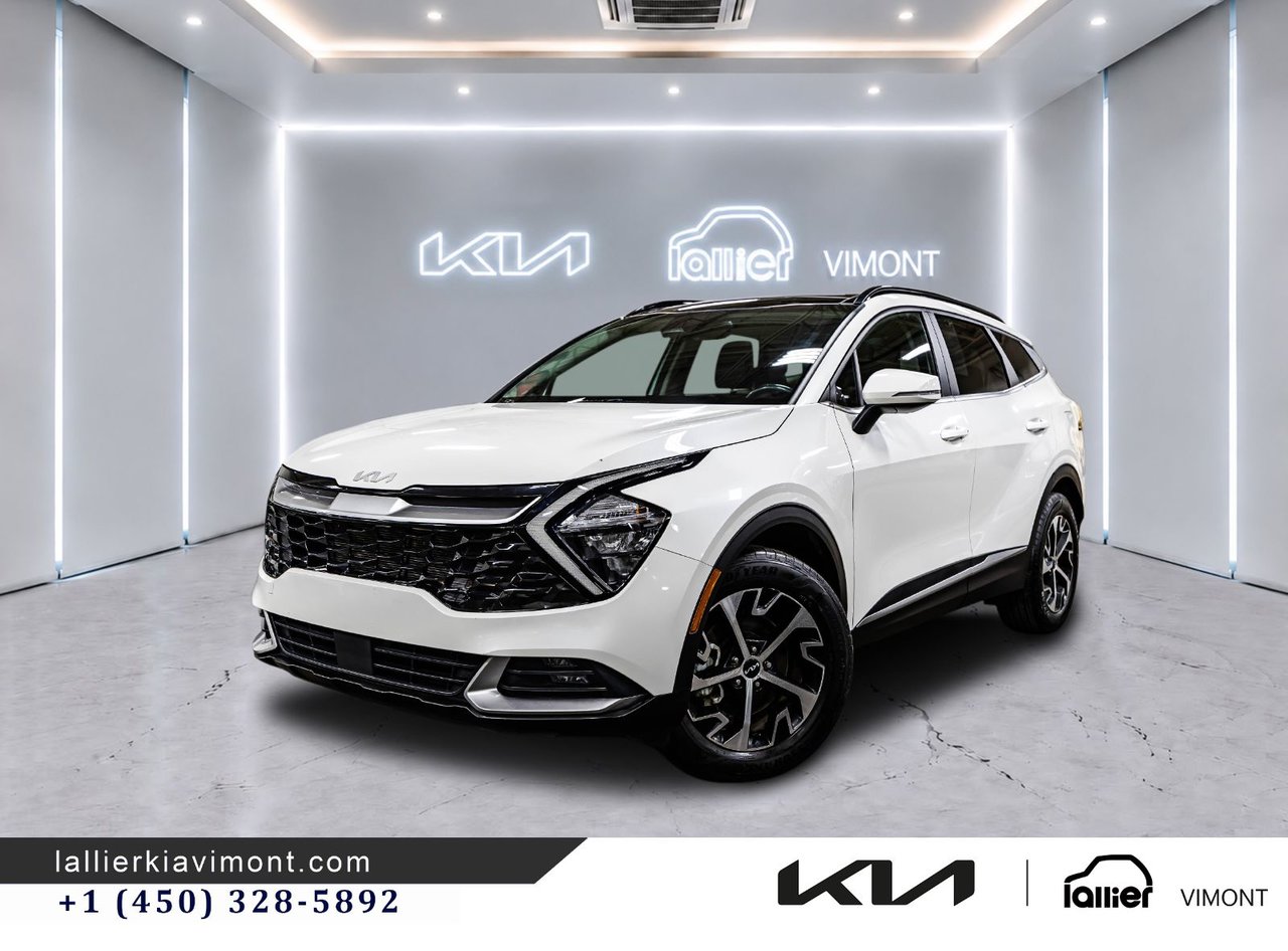 Snow White Pearl 2023 Kia Sportage SUV / Crossover All-Wheel Drive Automatic