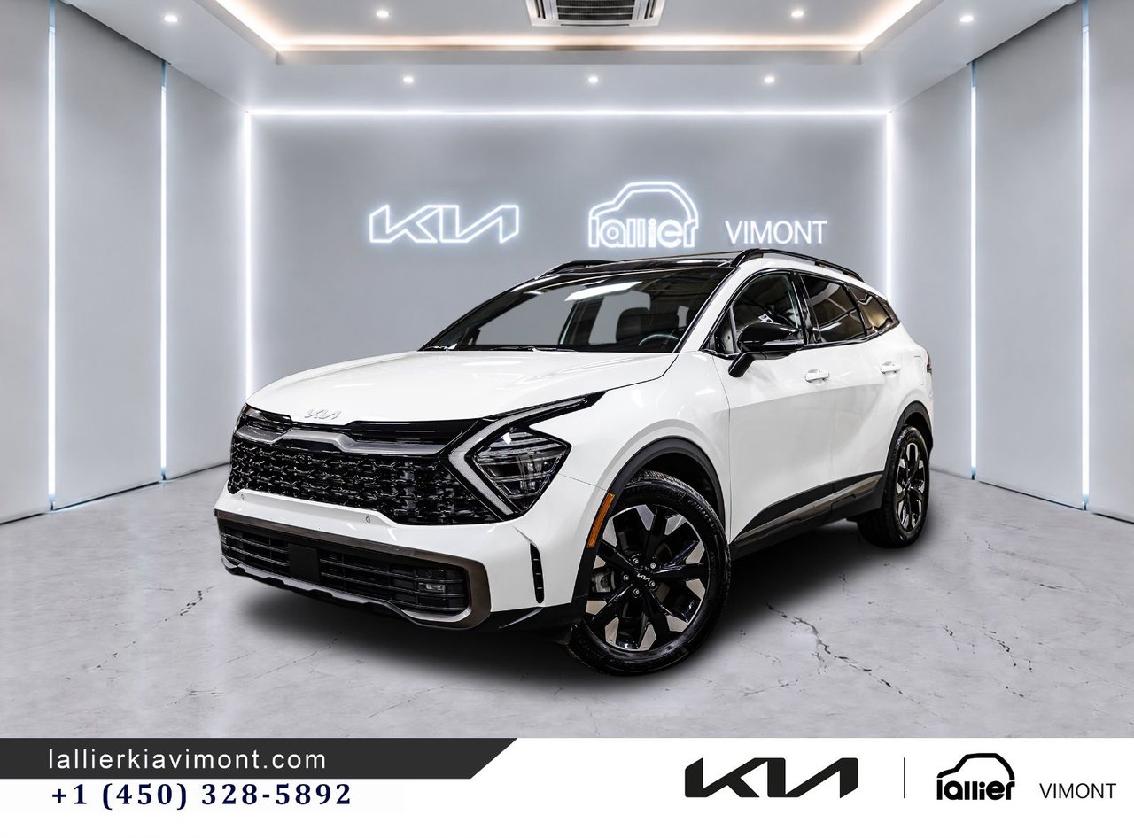  2023 Kia Sportage X-Line Limited AWD with Green Interior   