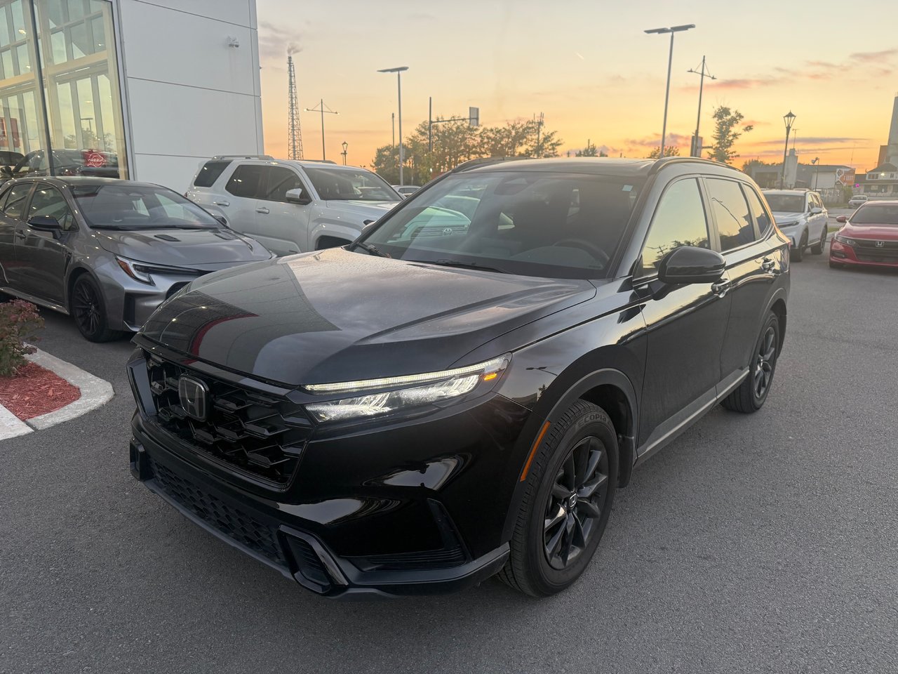 Crystal Black Pearl 2026 Honda CR-V Hybrid SUV / Crossover All-Wheel Drive Continuously Variable Transmission