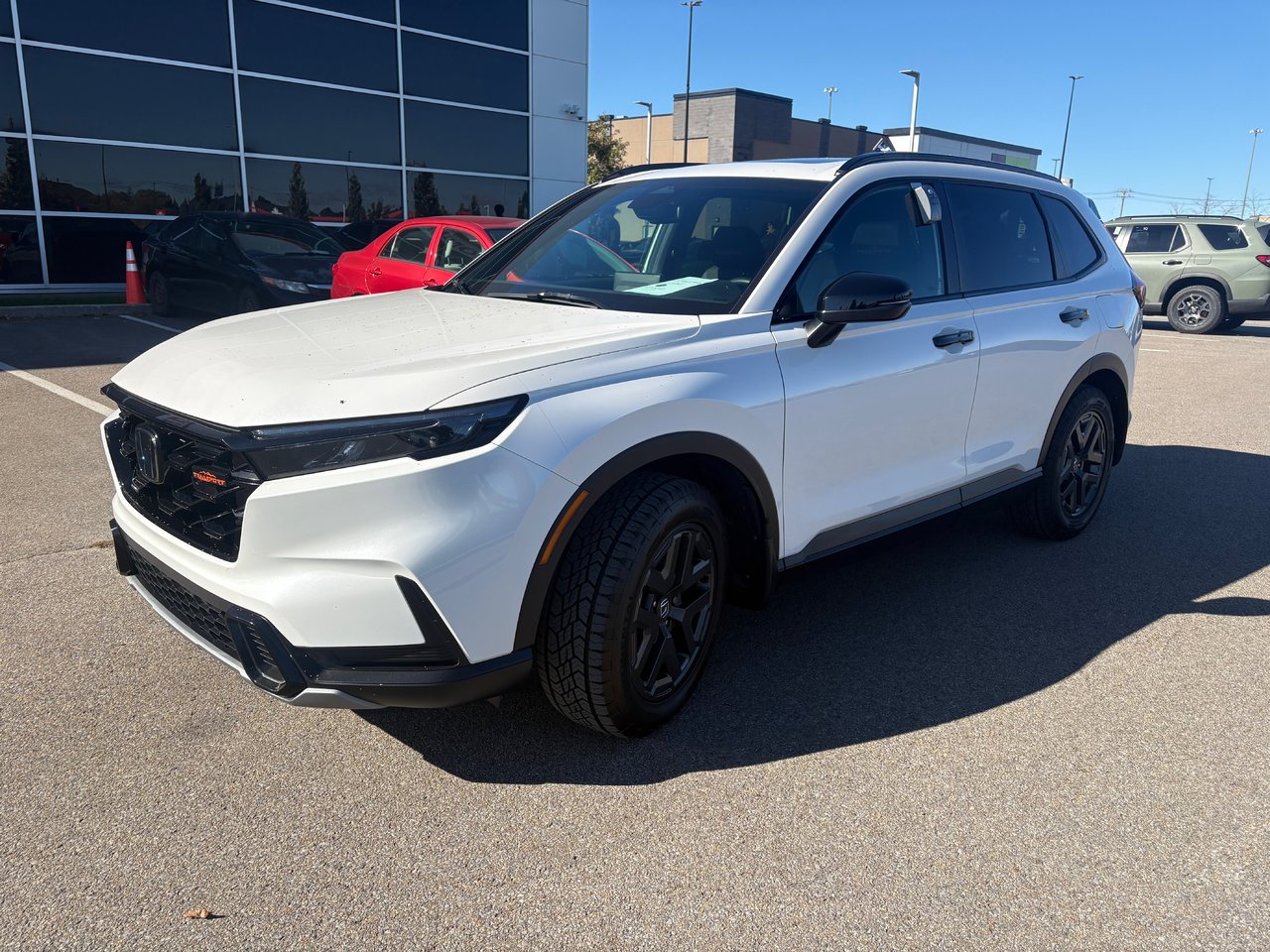 White 2026 Honda CR-V Hybrid SUV / Crossover All-Wheel Drive Continuously Variable Transmission
