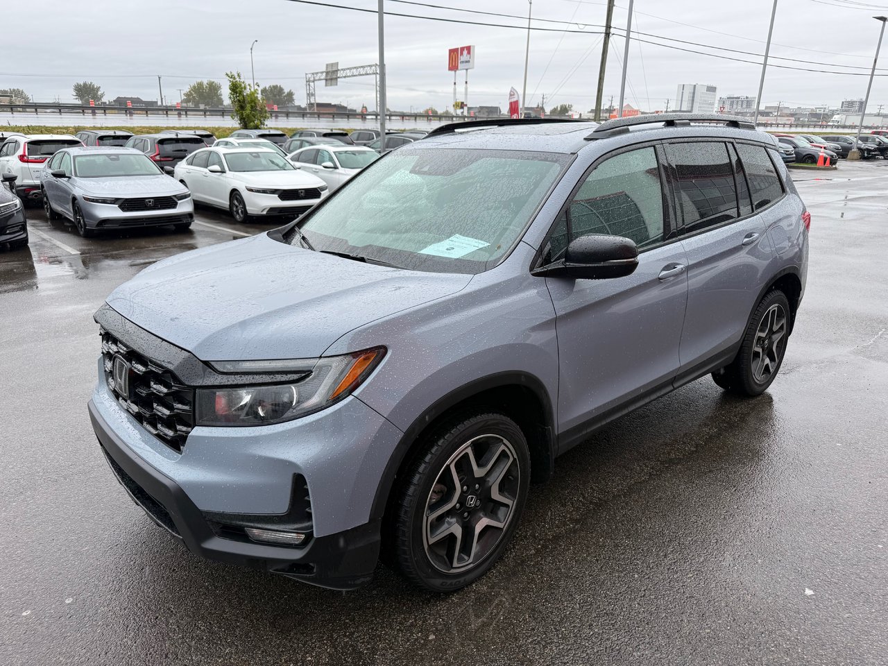 Gray (Sonic Grey Pearl) 2022 Honda Passport SUV / Crossover  Automatic