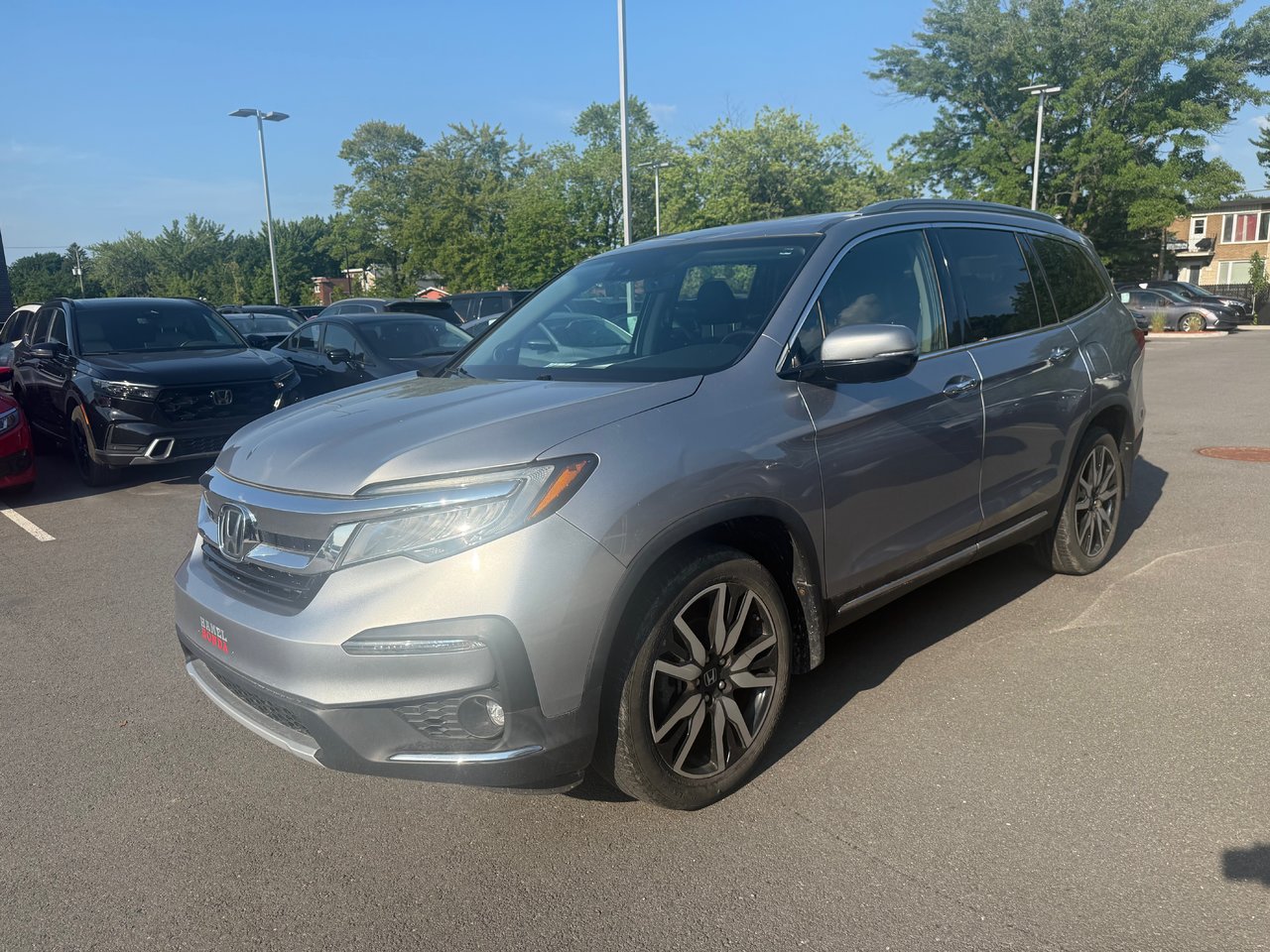 Lunar Silver Metallic 2019 Honda Pilot SUV / Crossover All-Wheel Drive Automatic