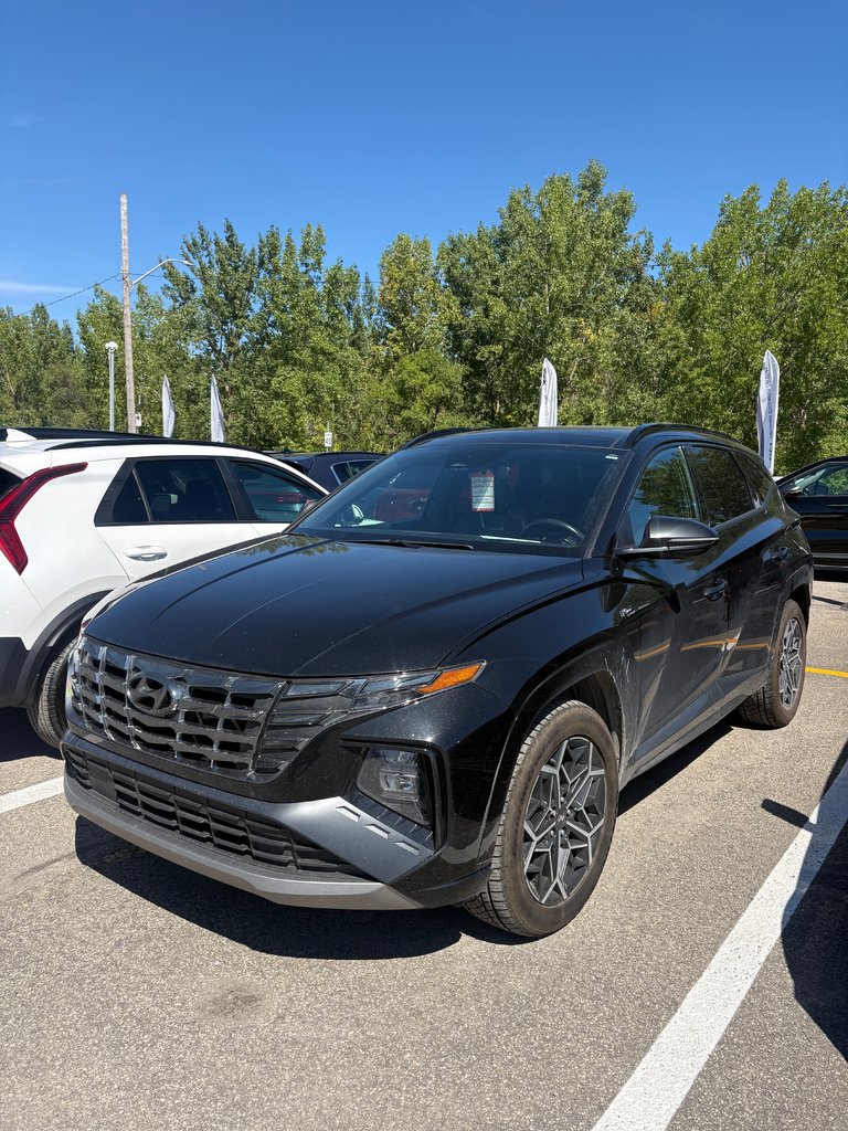Ash Black 2024 Hyundai Tucson Hybrid SUV / Crossover All-Wheel Drive Automatic