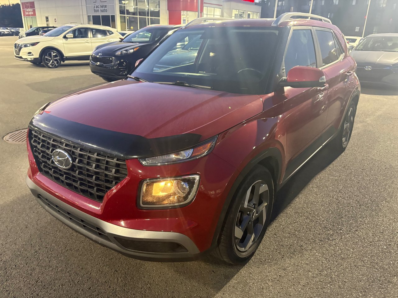 Fiery Red 2021 Hyundai Venue SUV / Crossover Automatic