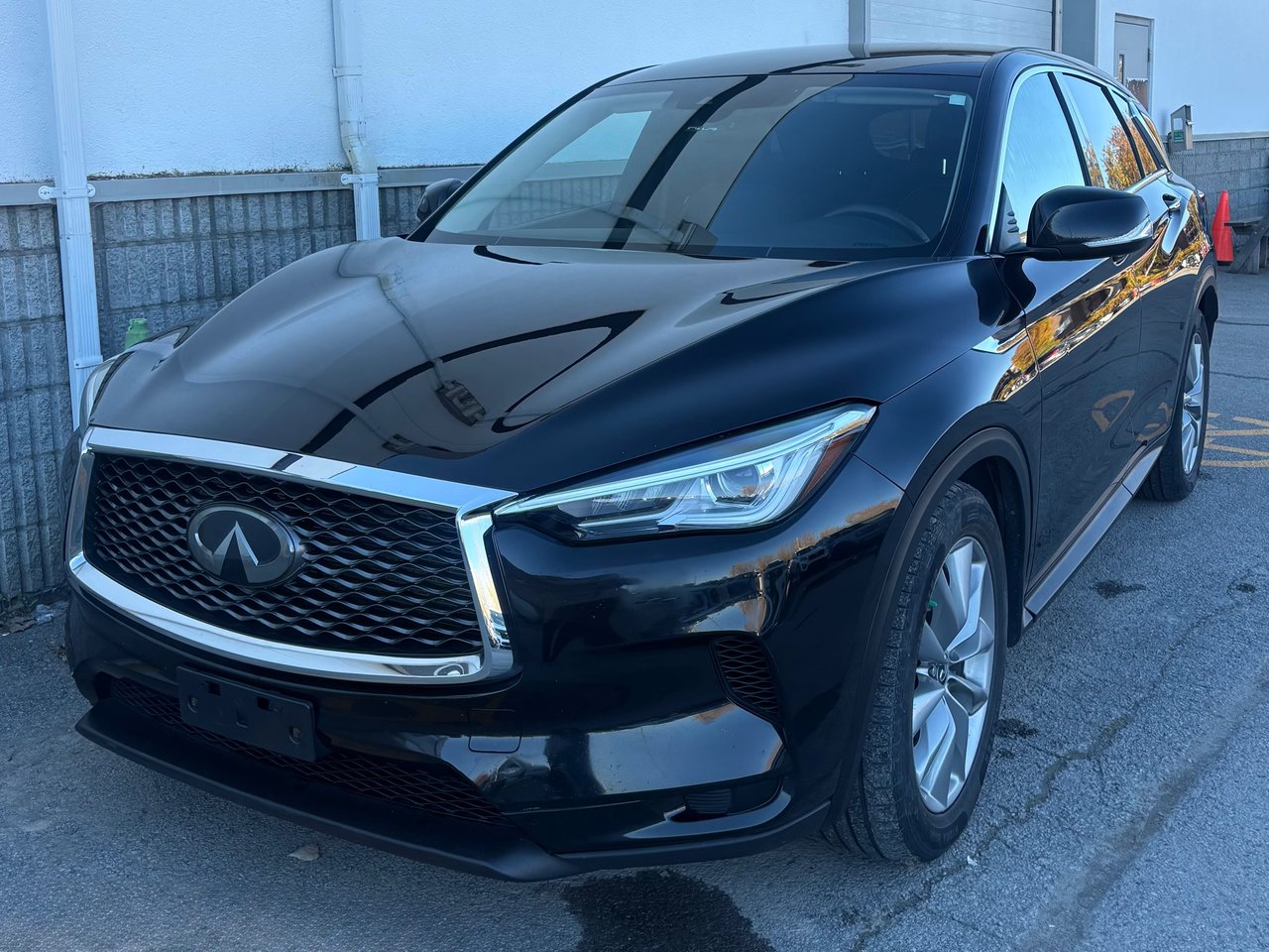 Black Obsidian 2021 INFINITI QX50 SUV / Crossover All-Wheel Drive 