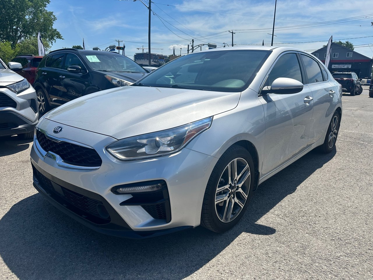 Silver 2020 Kia Forte Sedan  Automatic