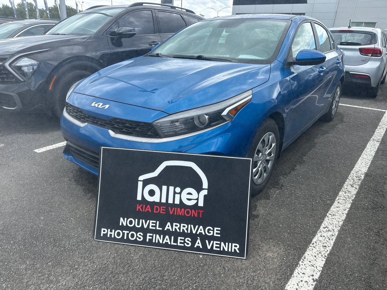 Sporty Blue 2022 Kia Forte Sedan  Manual