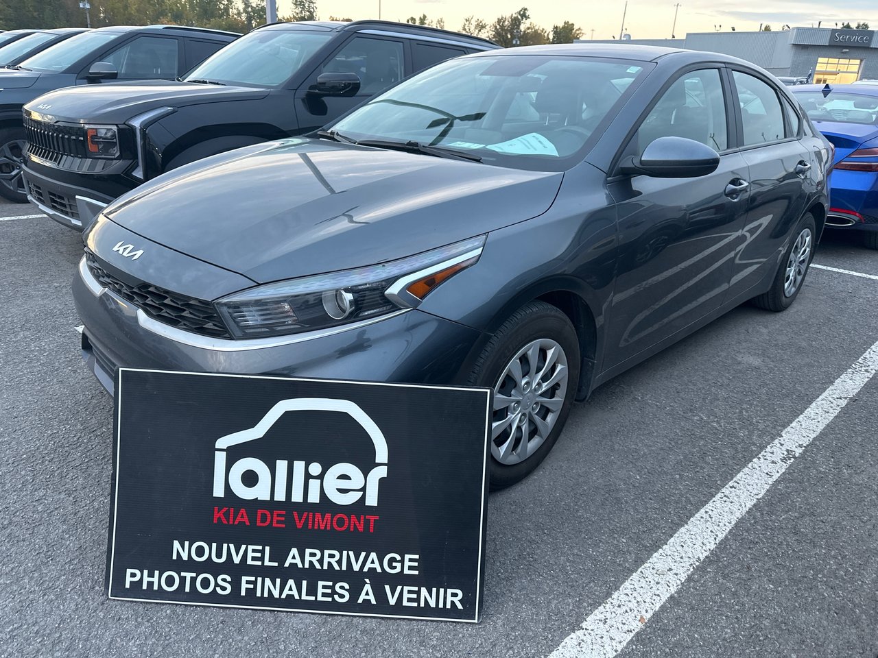 Gray (Gravity Grey) 2022 Kia Forte Sedan Automatic