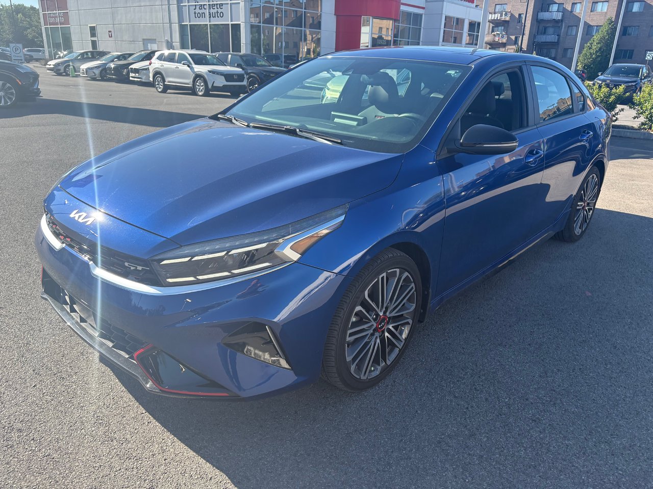 Hyper Blue 2024 Kia Forte Sedan Automatic
