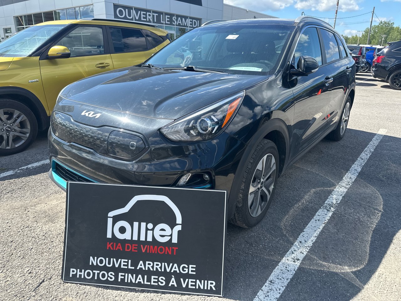 Aurora Black 2022 Kia Niro EV SUV / Crossover Front-Wheel Drive Automatic