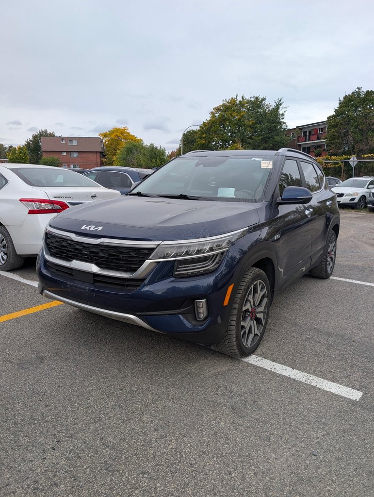 Dark Ocean Blue 2022 Kia Seltos SUV / Crossover All-Wheel Drive Automatic
