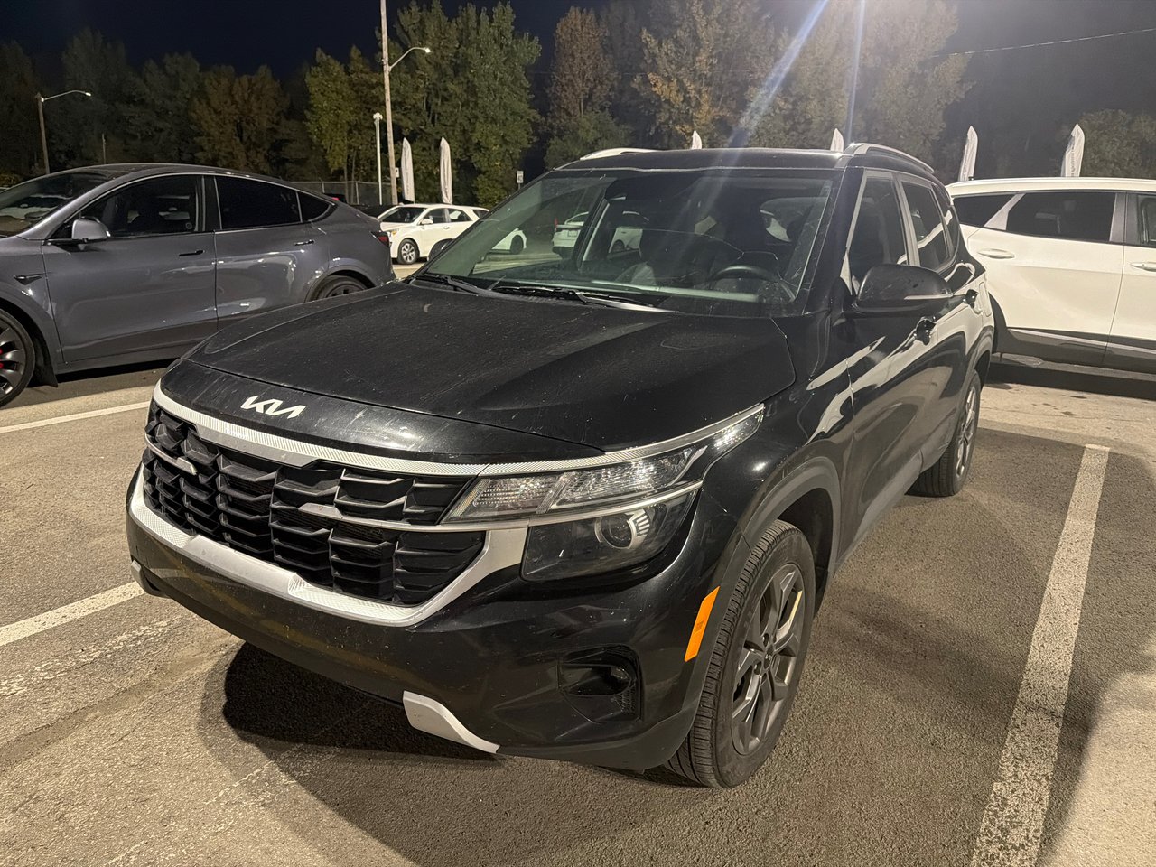 Fusion Black 2024 Kia Seltos SUV / Crossover All-Wheel Drive 