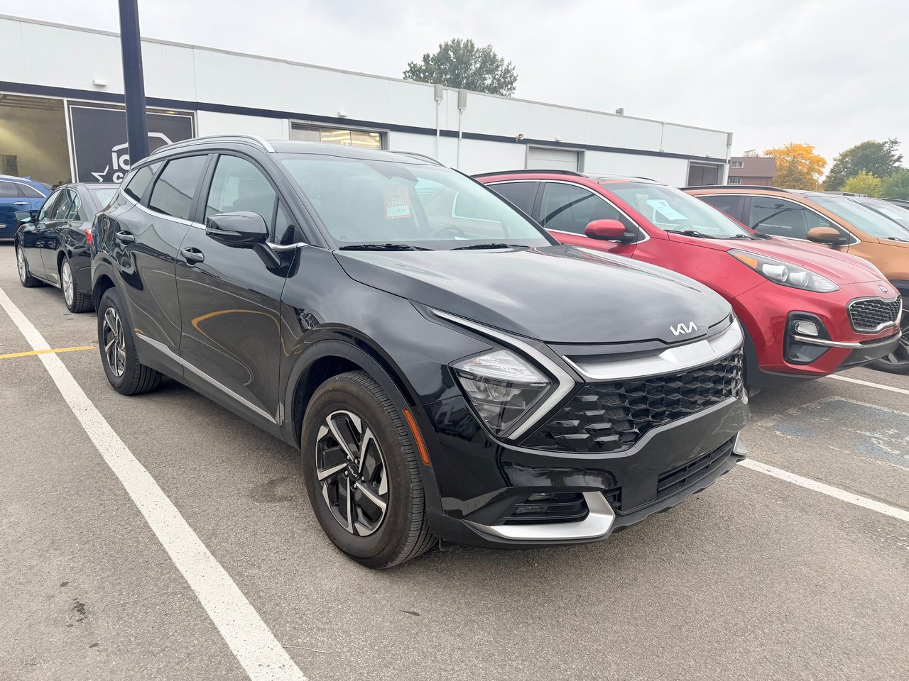 Fusion Black 2025 Kia Sportage Hybrid SUV / Crossover All-Wheel Drive Automatic