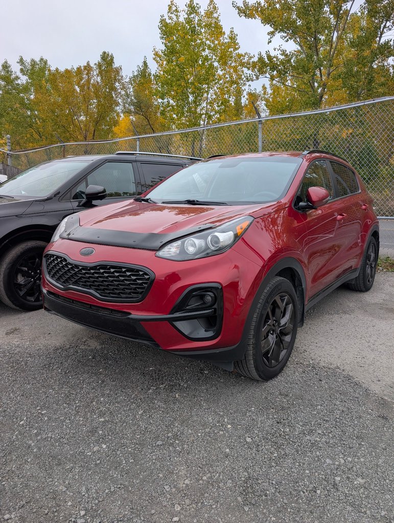 Scarlet Red 2022 Kia Sportage SUV / Crossover All-Wheel Drive Automatic