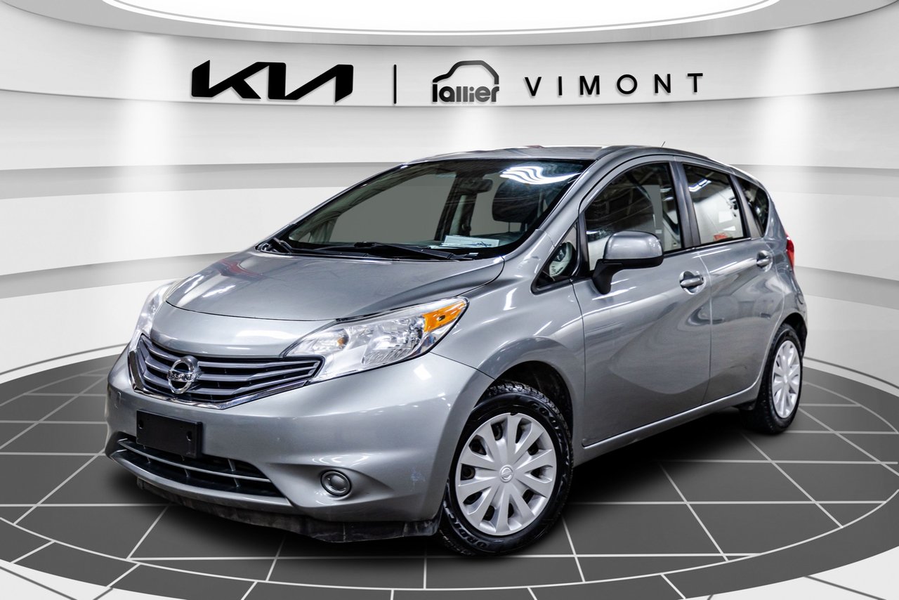 2014 Nissan Versa Note S **JAMAIS ACCIDENTÉ+ AUTOMATIQUE**