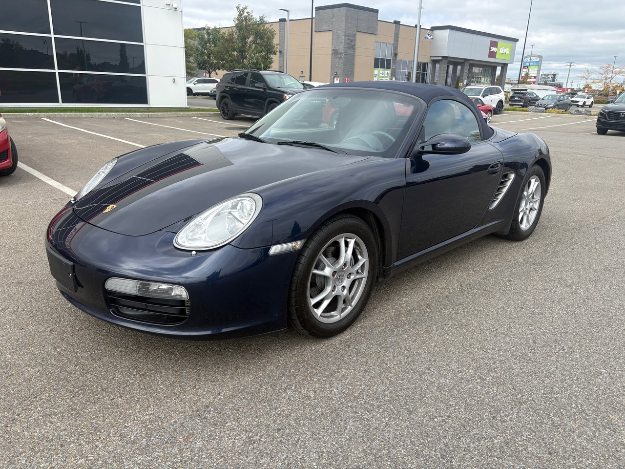 Blue 2007 Porsche Boxster Convertible Rear-Wheel Drive Manual