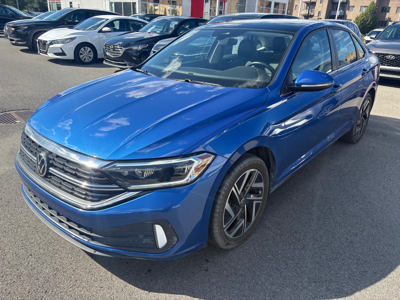 Rising Blue Metallic 2022 Volkswagen Jetta Sedan Automatic