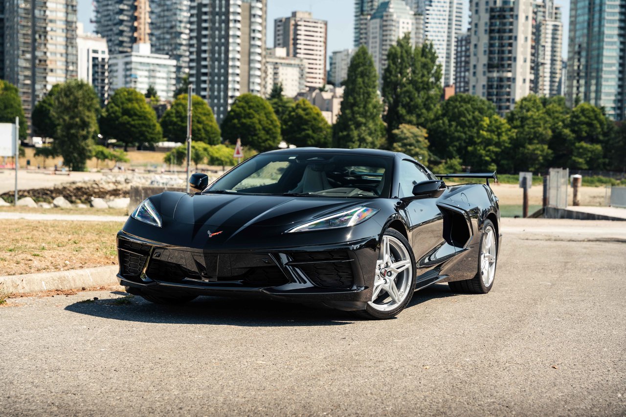 Black 2024 Chevrolet Corvette Coupe Rear-Wheel Drive Automatic
