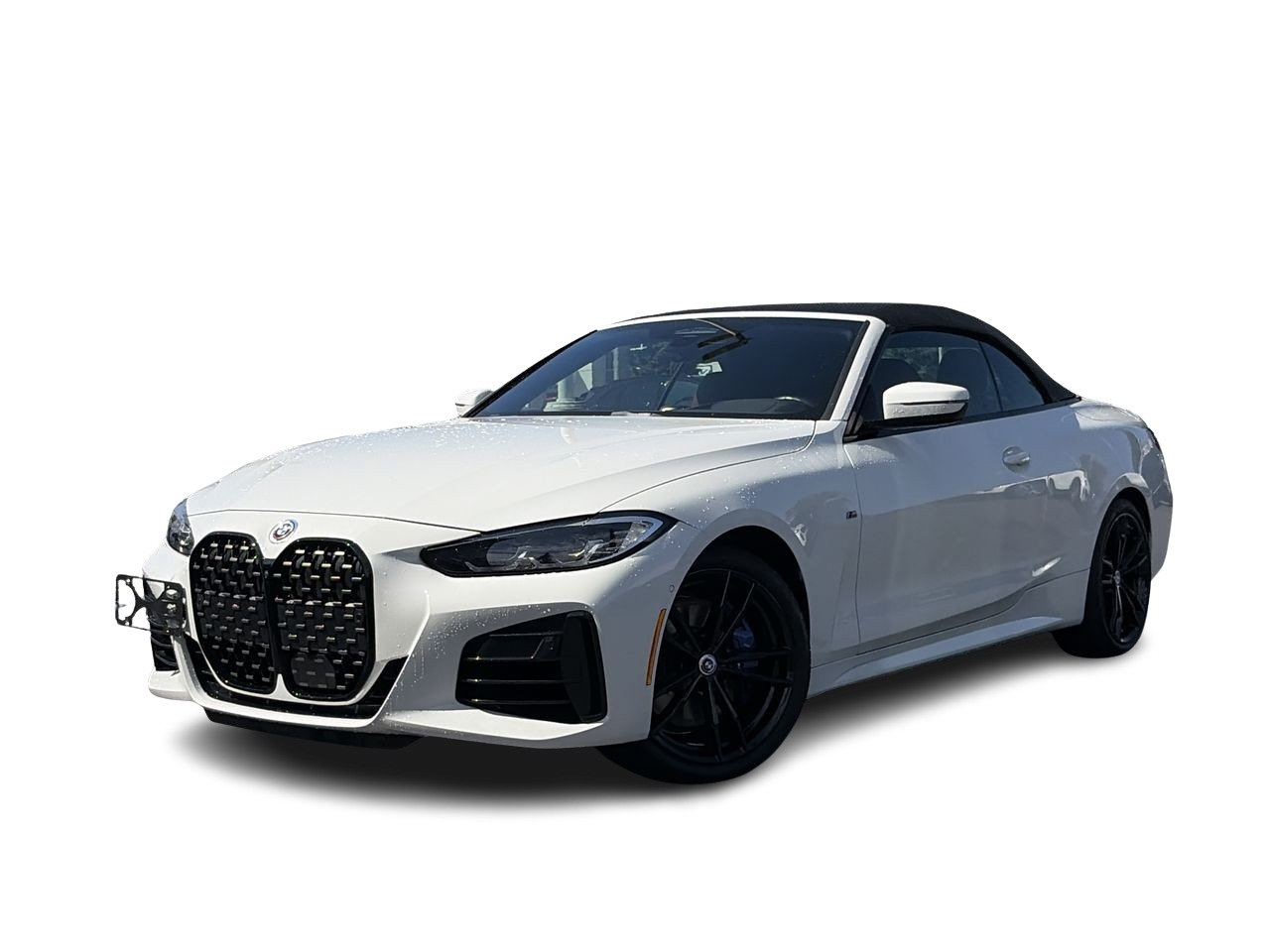 White 2023 BMW 4 Series Convertible Rear-Wheel Drive Automatic