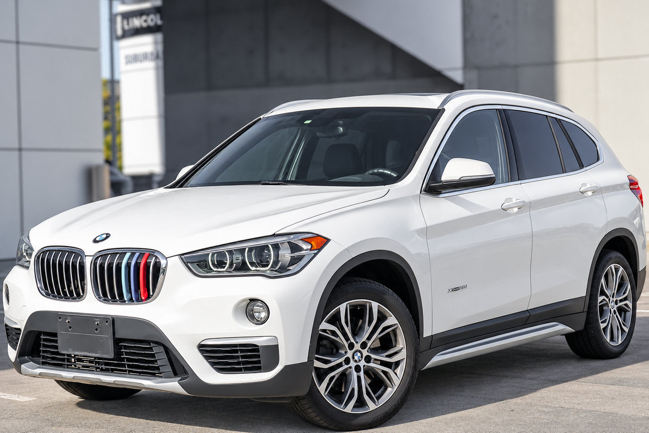 ALPINE WHITE 2017 BMW X1 SUV / Crossover All-Wheel Drive 8-Speed Automatic