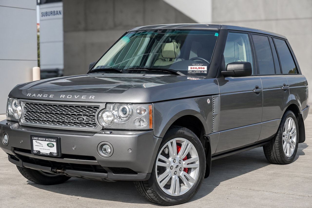 STORNAWAY_GRAY 2009 Land Rover Range Rover SUV / Crossover Four-Wheel Drive 6-Speed Automatic Overdrive