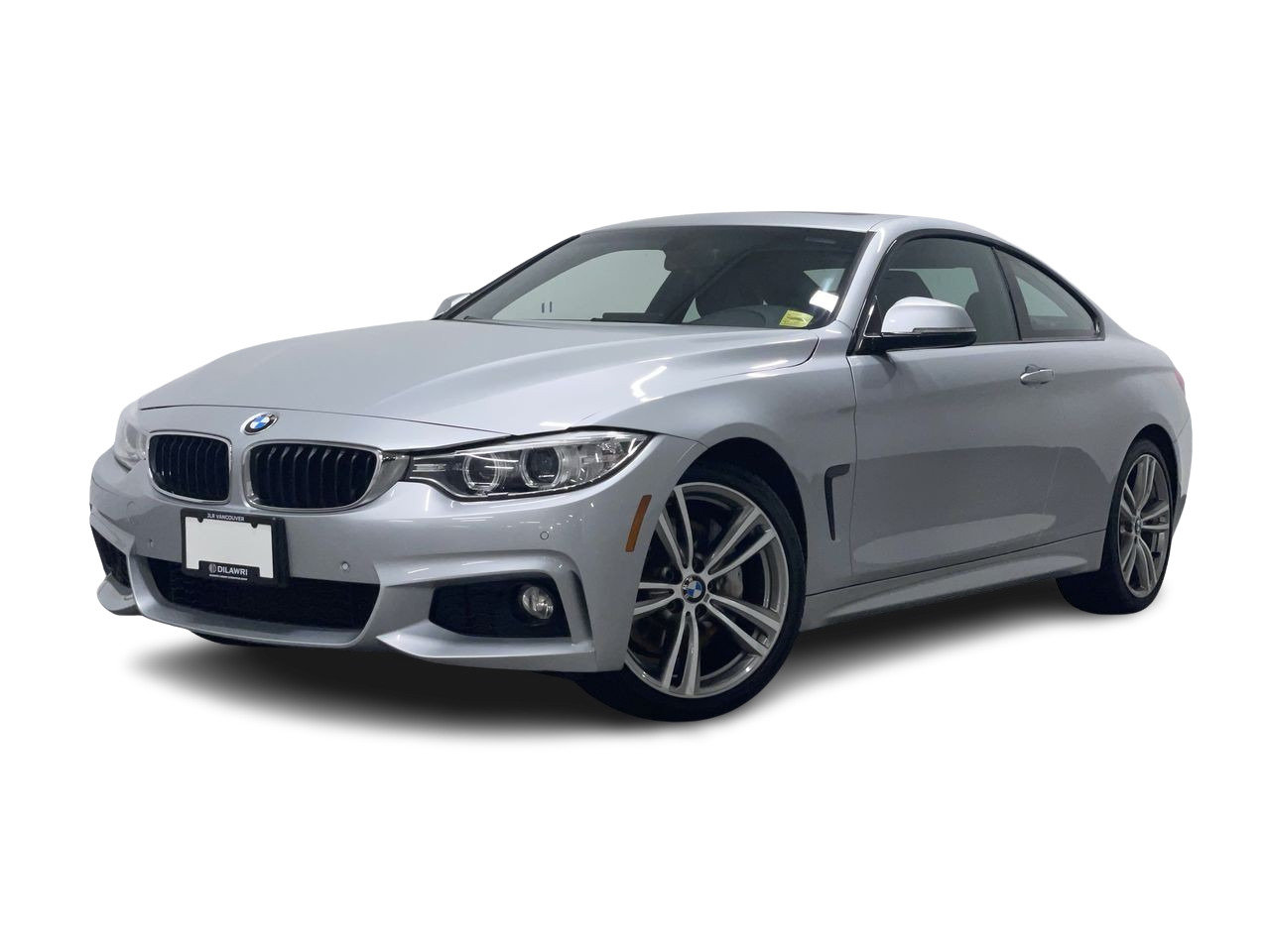 Glacier Silver Met 2017 BMW 4 Series Coupe All-Wheel Drive Automatic
