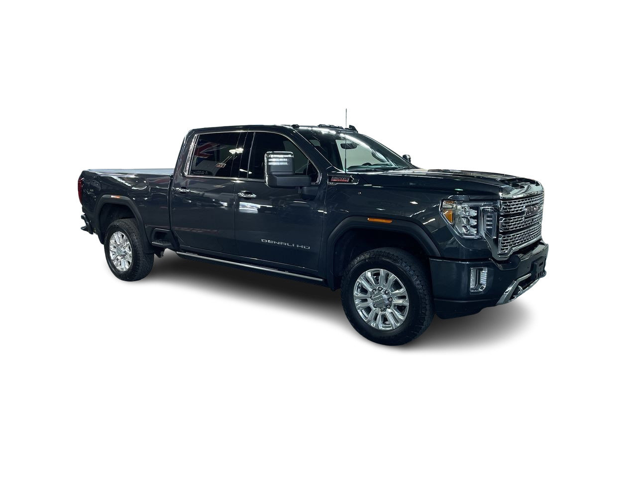 Used 2021 Blue GMC Crew Cab 4x4 Denali Standard Box SRW image 16