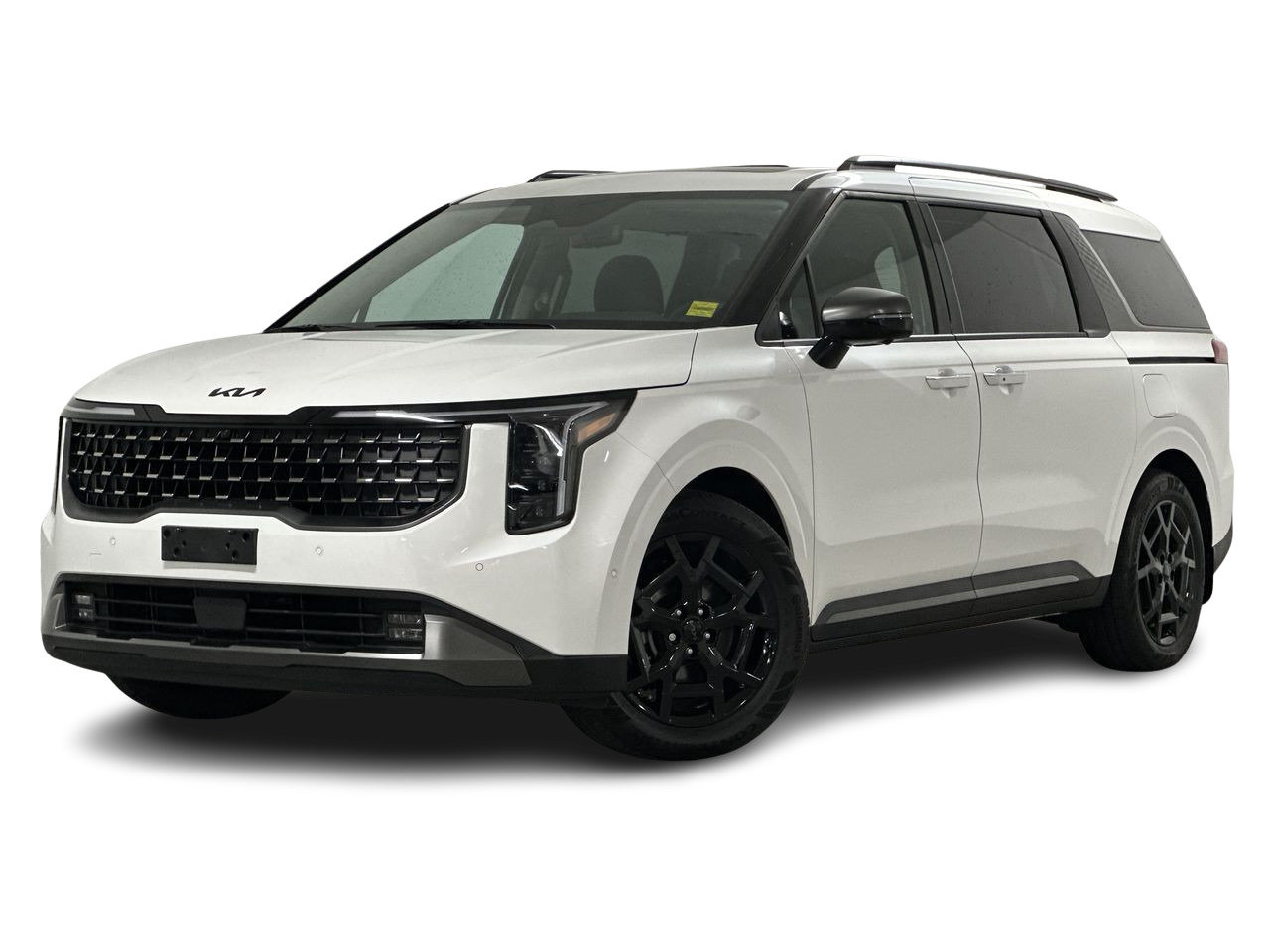 Snow White Pearl 2026 Kia Carnival Minivan Front-Wheel Drive Automatic
