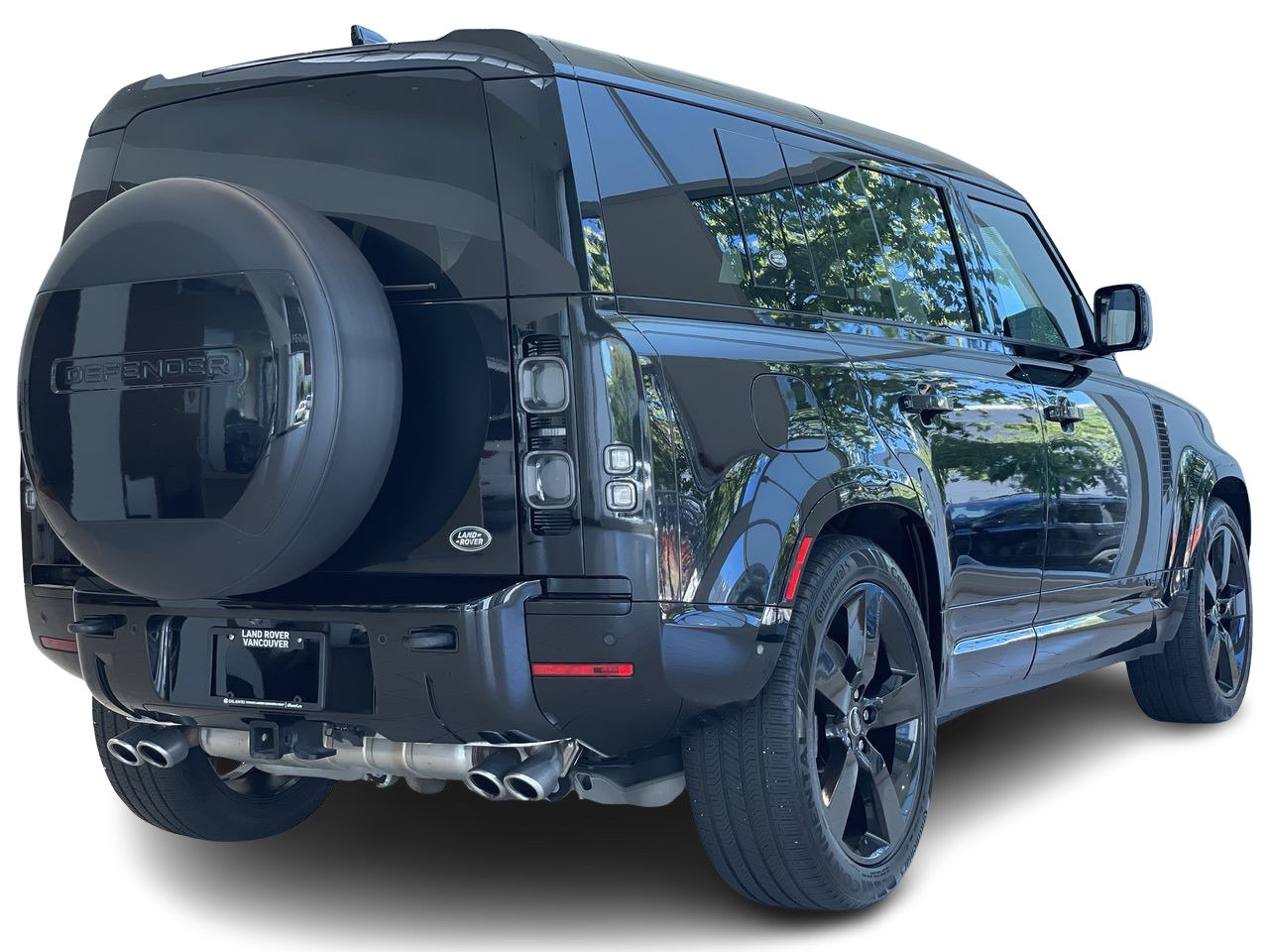 Used 2023 Santorini Black Met Land Rover 110 P525 V8 (2) image 13