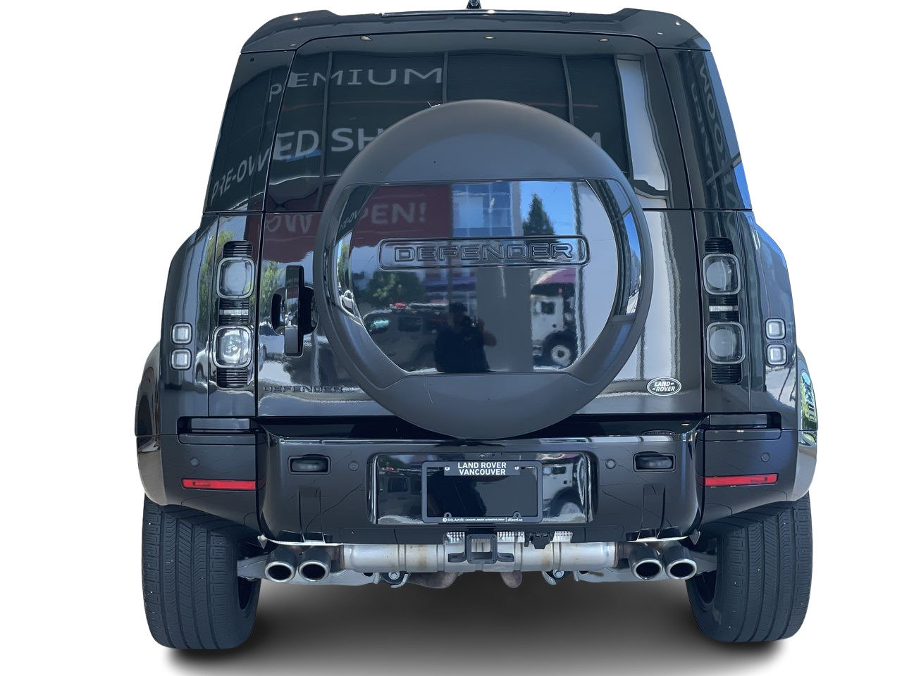 Used 2023 Santorini Black Met Land Rover 110 P525 V8 (2) image 11