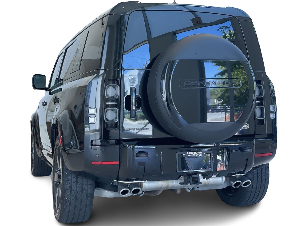Used 2023 Santorini Black Met Land Rover 110 P525 V8 (2) image 10