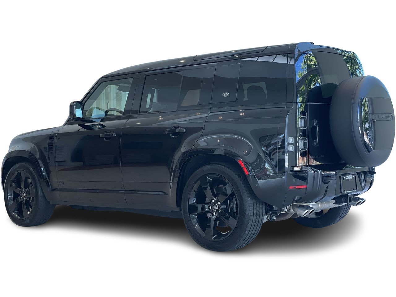 Used 2023 Santorini Black Met Land Rover 110 P525 V8 (2) image 8