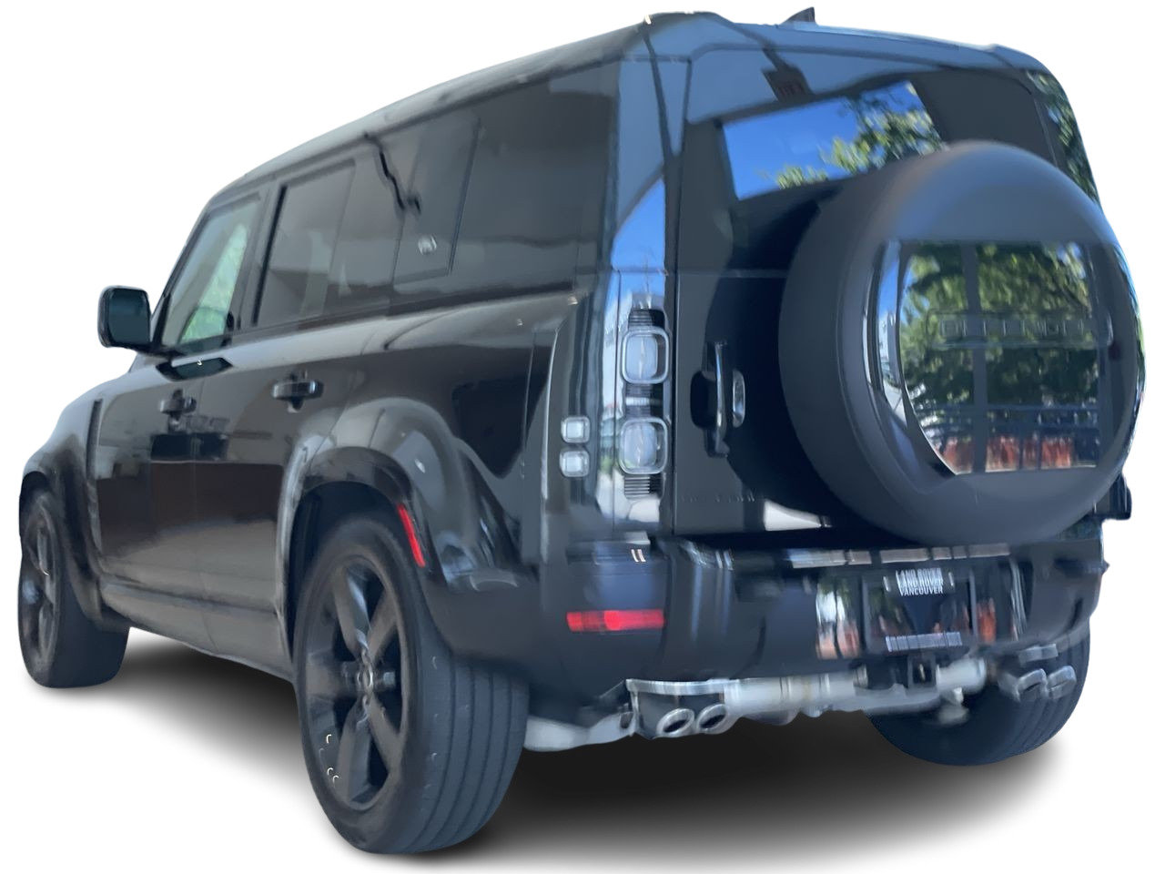 Used 2023 Santorini Black Met Land Rover 110 P525 V8 (2) image 9