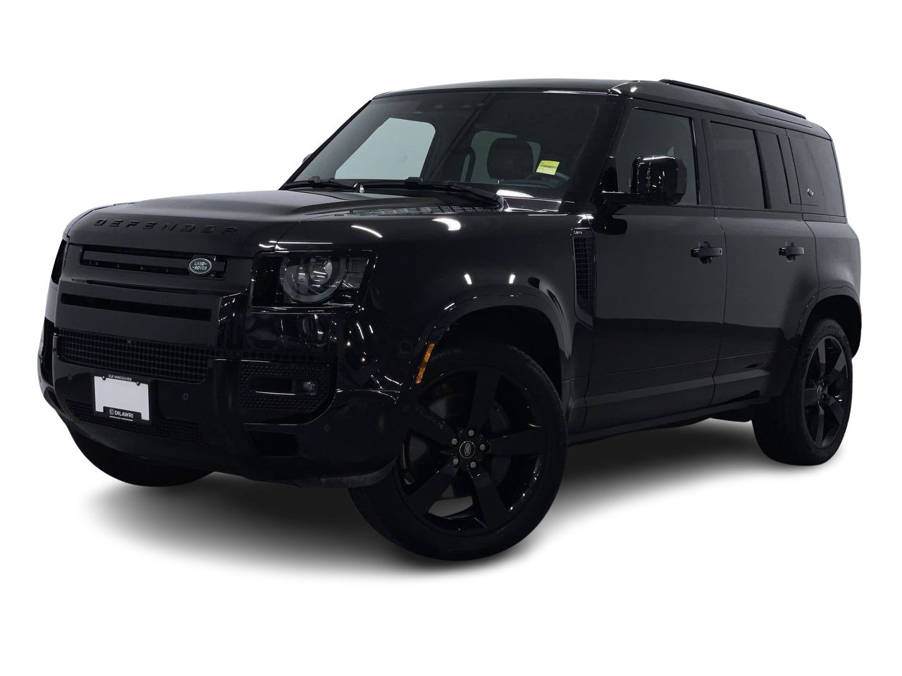 Santorini Black Metallic 2024 Land Rover Defender SUV / Crossover All-Wheel Drive Automatic