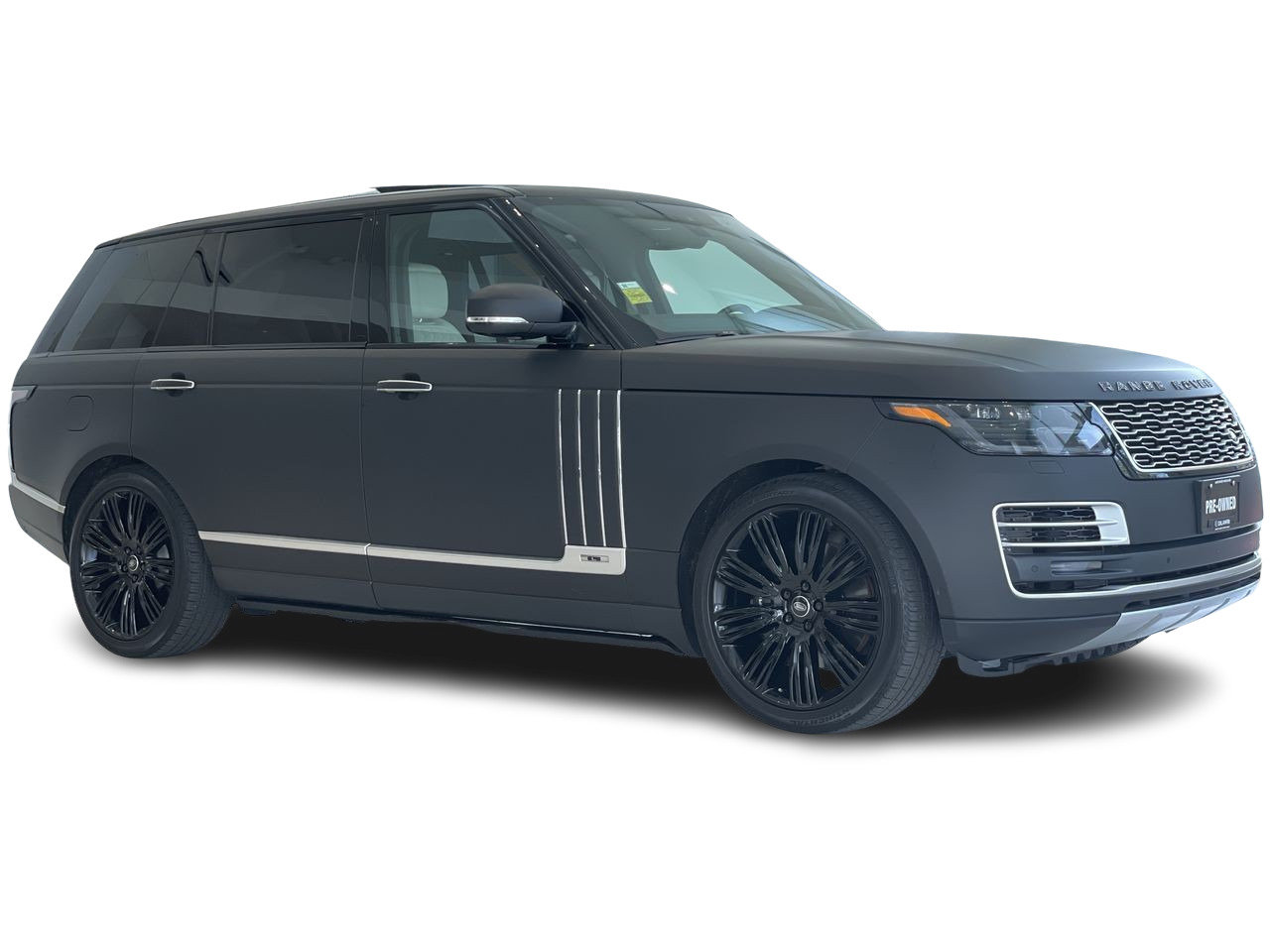 Used 2019 WRAPPED BLACK Land Rover V8 SVA LWB image 16