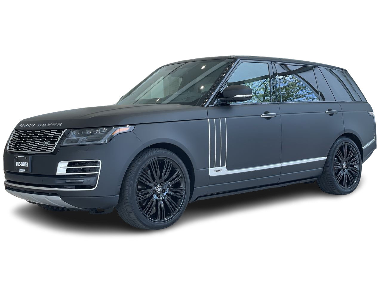 Used 2019 WRAPPED BLACK Land Rover V8 SVA LWB image 6