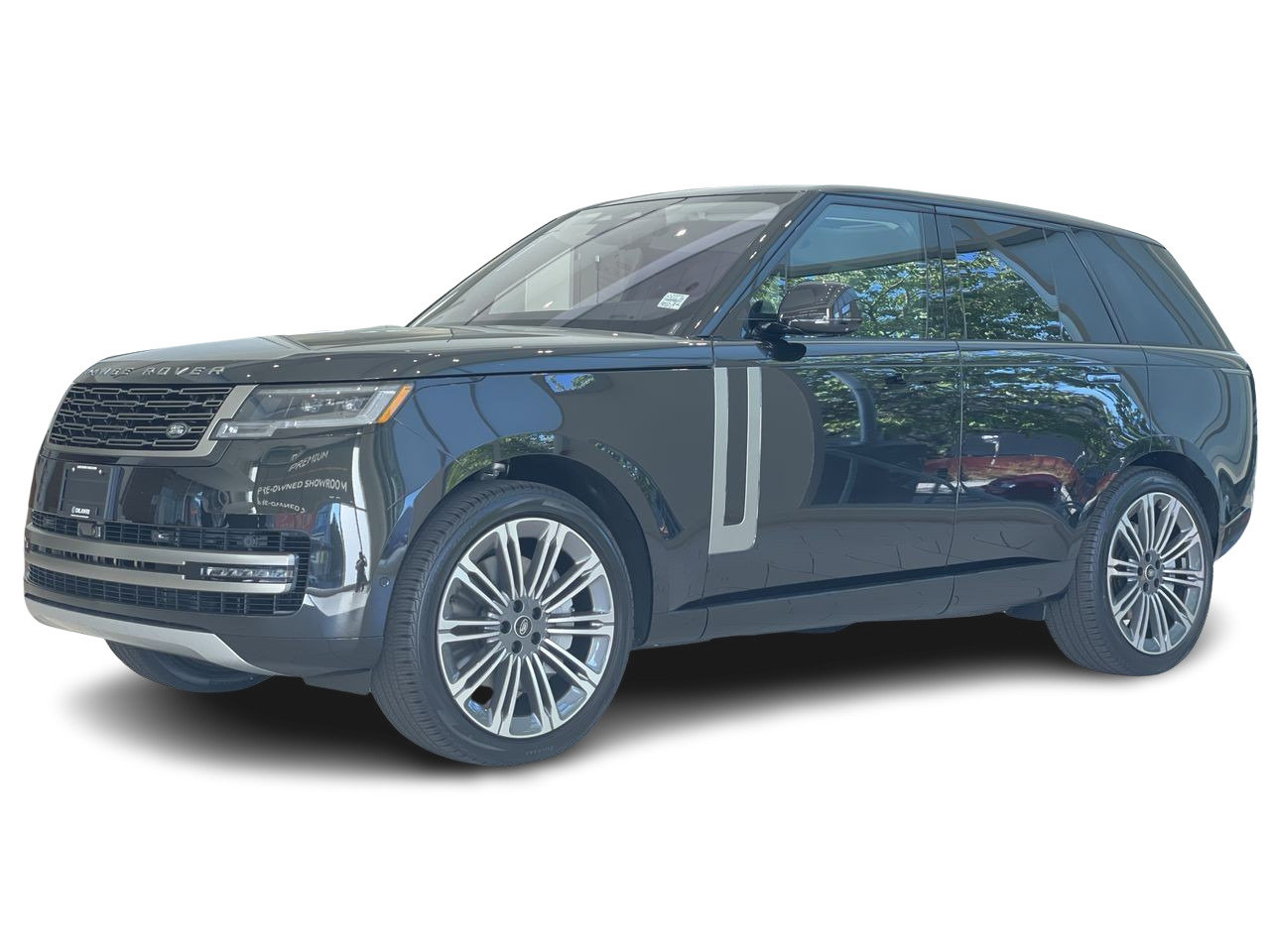New 2023 Santorini Black Metallic Land Rover SE SWB image 6