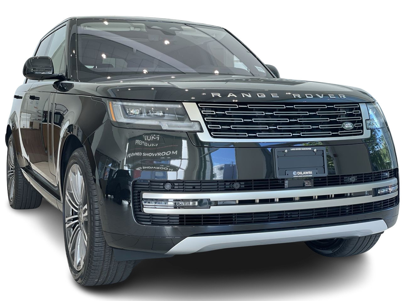 New 2023 Santorini Black Metallic Land Rover SE SWB image 2