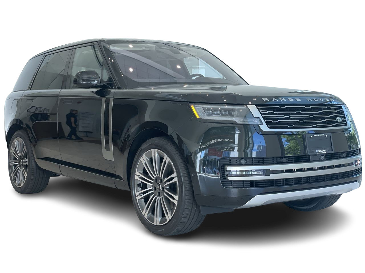 New 2023 Santorini Black Metallic Land Rover SE SWB image 17