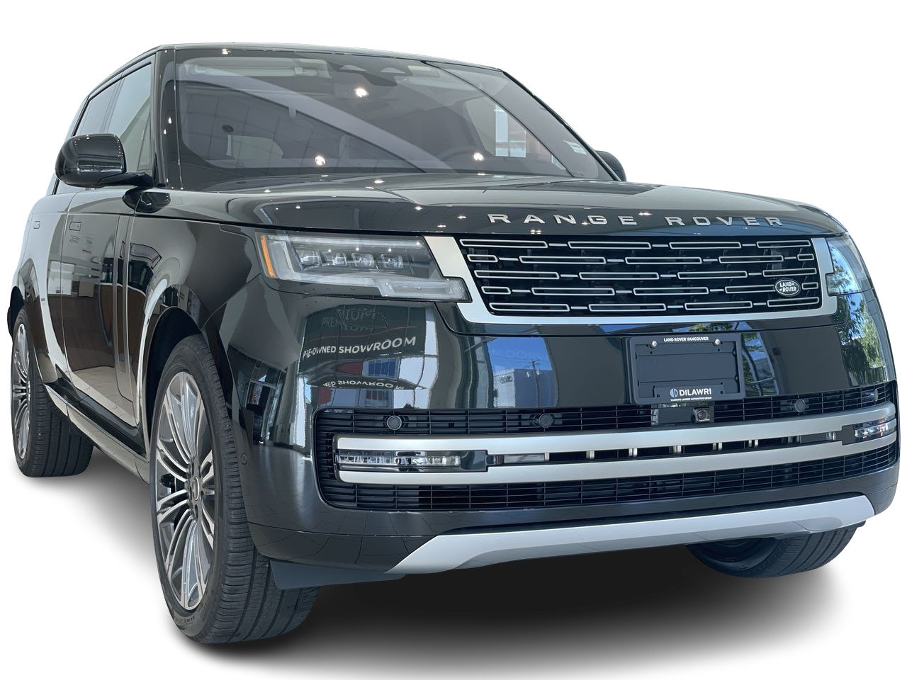New 2023 Santorini Black Metallic Land Rover SE SWB image 2