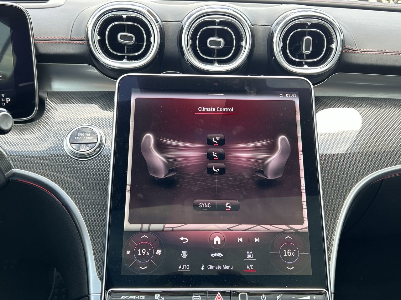 New 2023 Obsidian Black Metallic Mercedes-Benz AMG C 43 4MATIC image 25