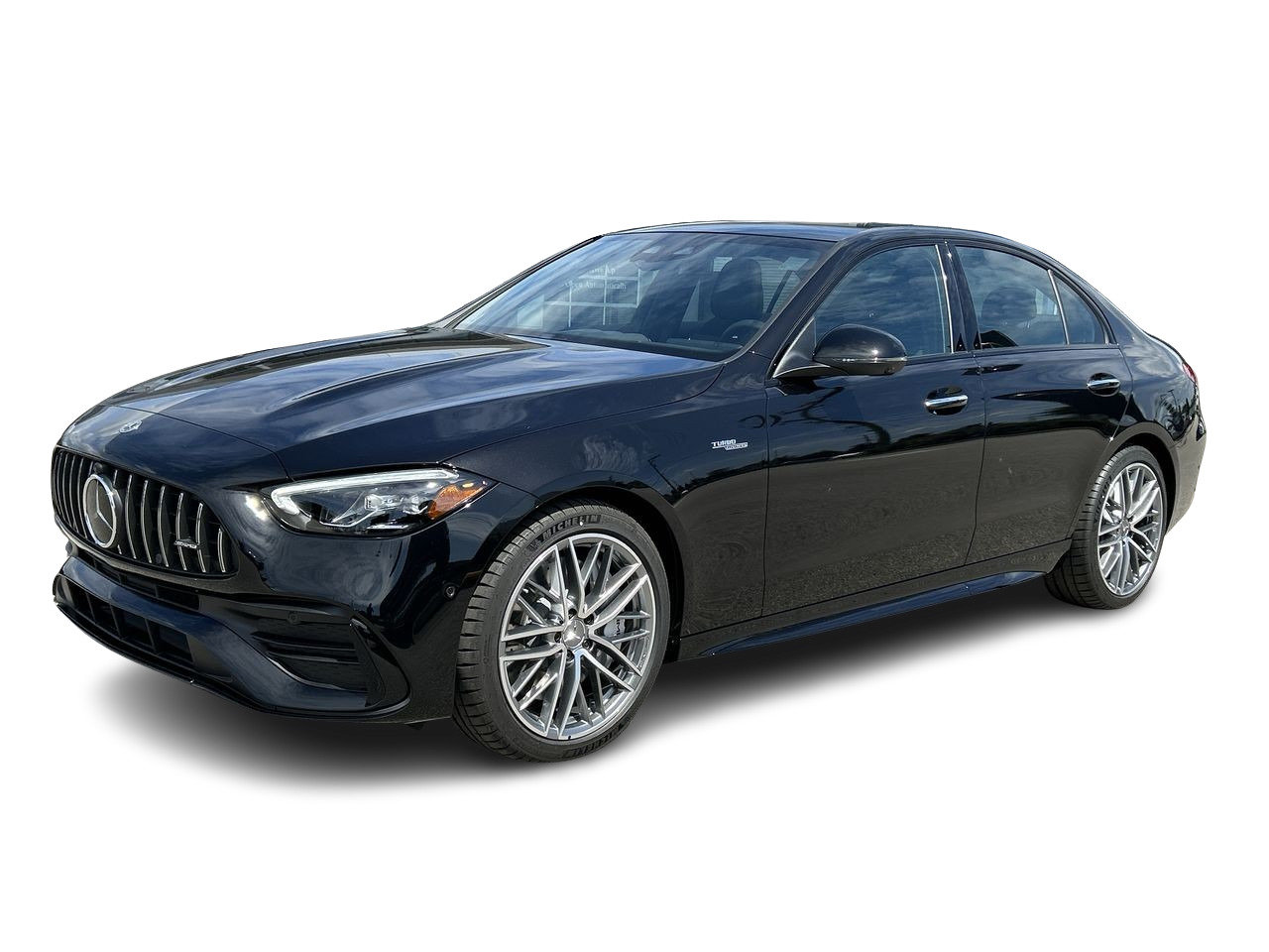 New 2023 Obsidian Black Metallic Mercedes-Benz AMG C 43 4MATIC image 5