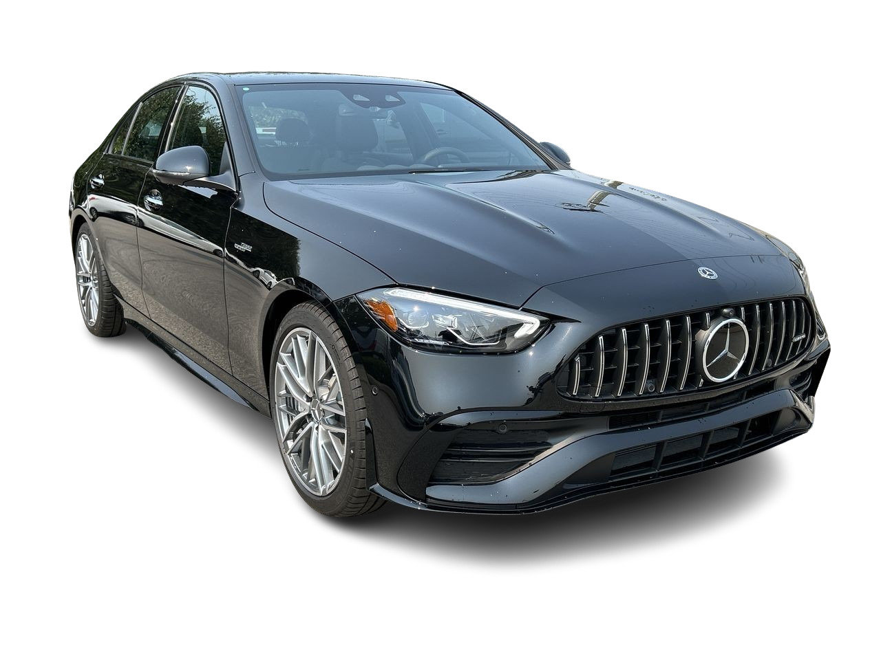 New 2023 Obsidian Black Metallic Mercedes-Benz AMG C 43 4MATIC image 2