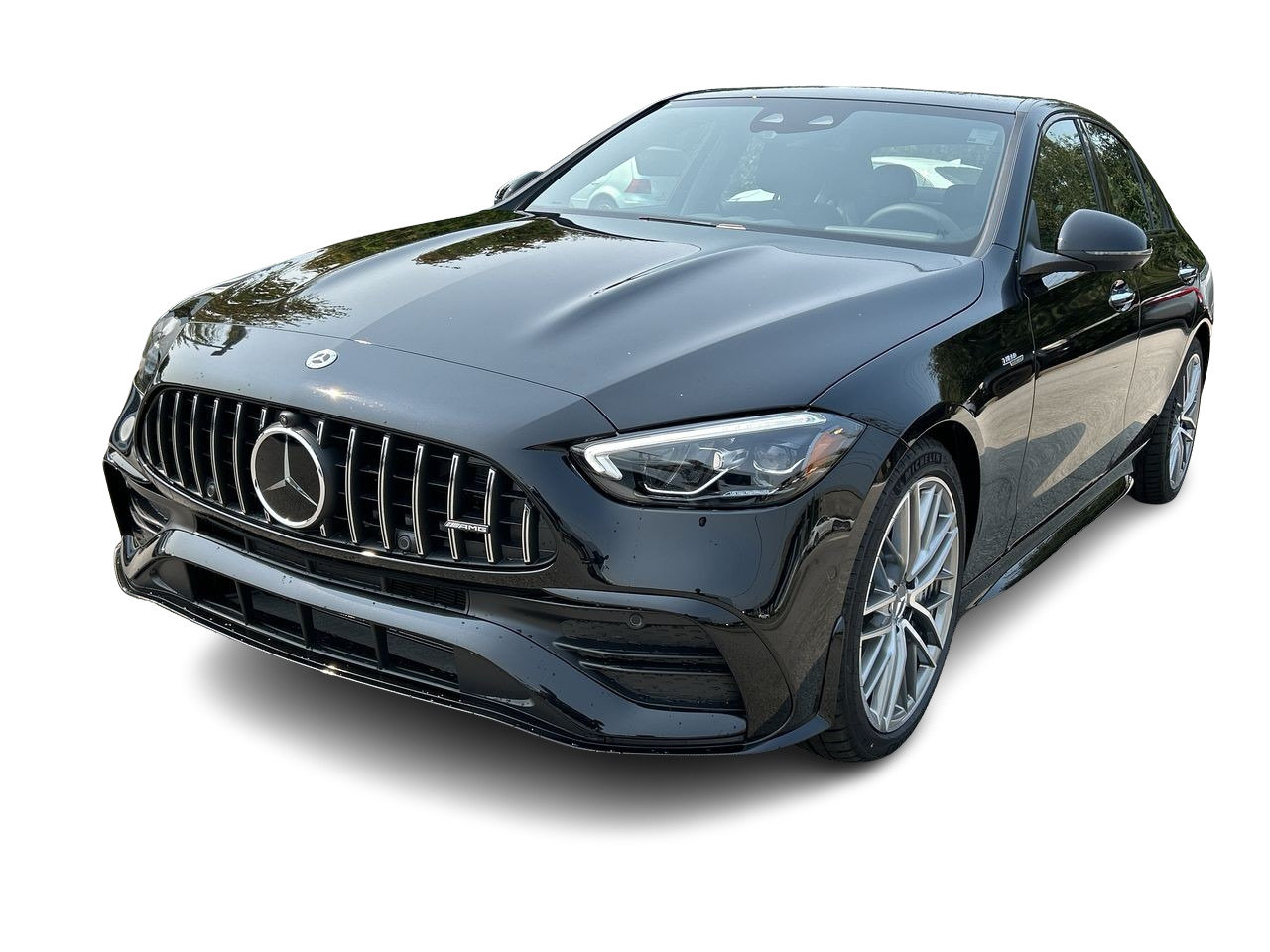 New 2023 Obsidian Black Metallic Mercedes-Benz AMG C 43 4MATIC image 4