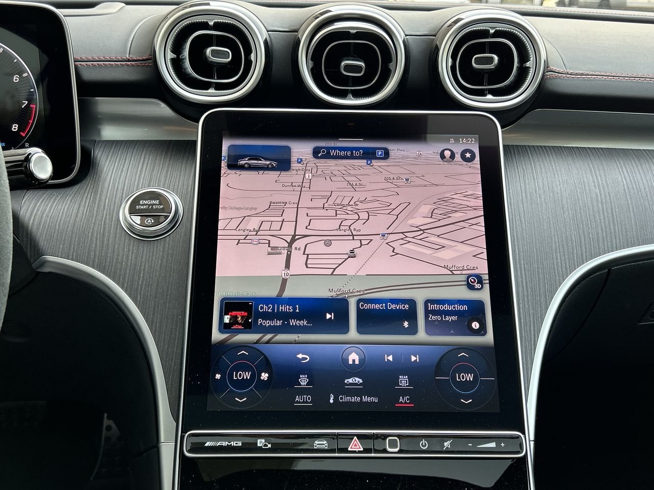 New 2023 Obsidian Black Metallic Mercedes-Benz AMG C 43 4MATIC image 27