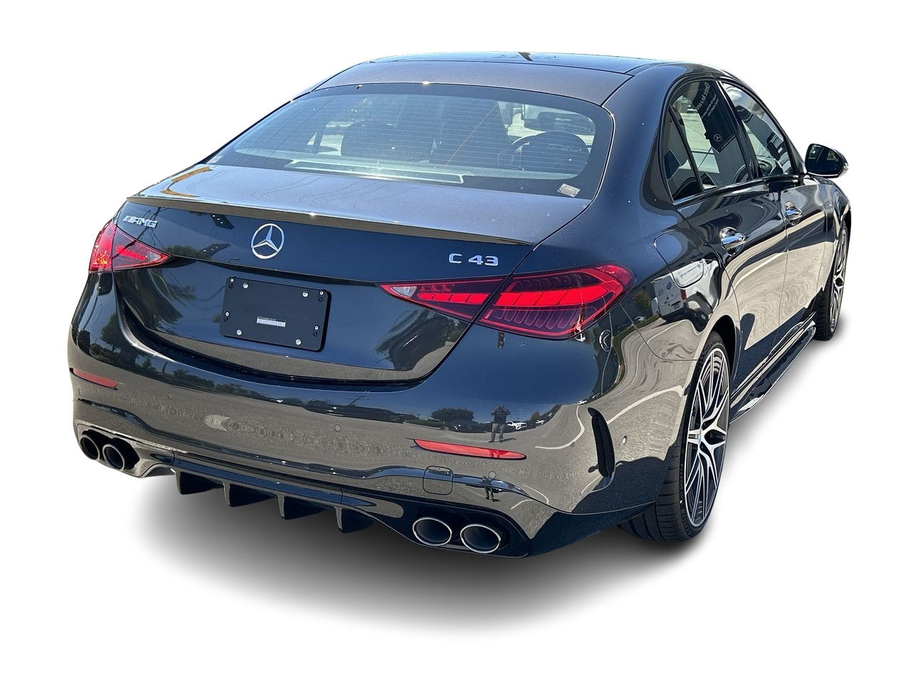 New 2023 Graphite Grey Metallic Mercedes-Benz AMG C 43 4MATIC image 12
