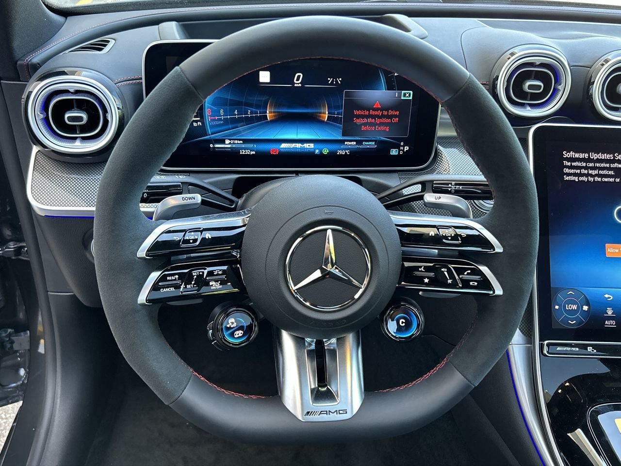 New 2023 Graphite Grey Metallic Mercedes-Benz AMG C 43 4MATIC image 24
