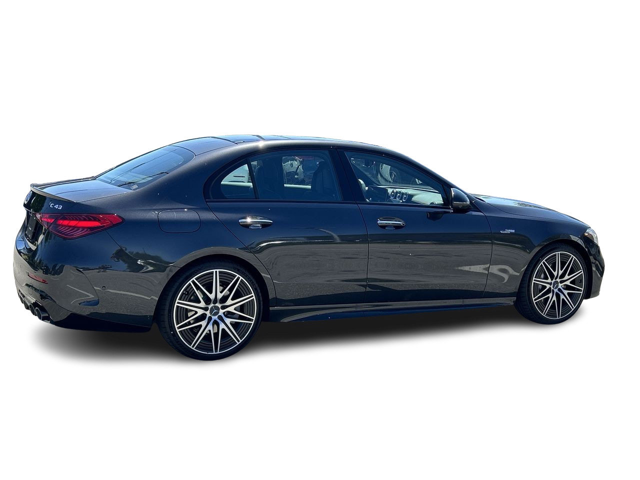 New 2023 Graphite Grey Metallic Mercedes-Benz AMG C 43 4MATIC image 14
