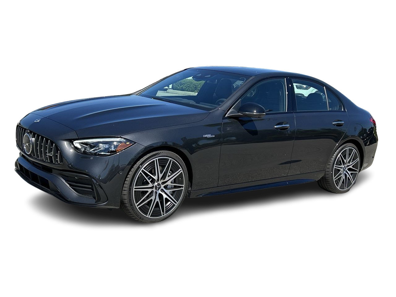 New 2023 Graphite Grey Metallic Mercedes-Benz AMG C 43 4MATIC image 5