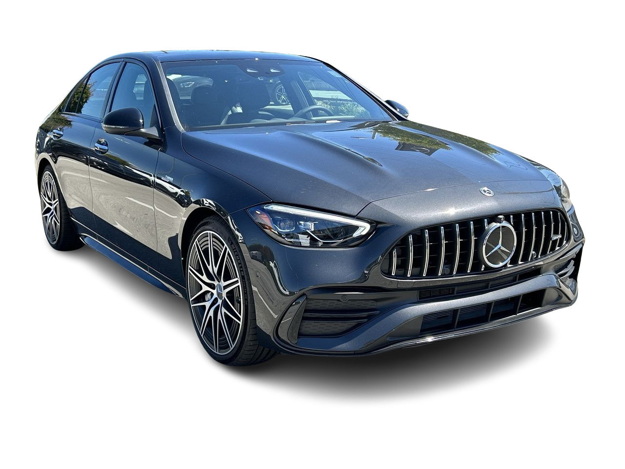 New 2023 Graphite Grey Metallic Mercedes-Benz AMG C 43 4MATIC image 2